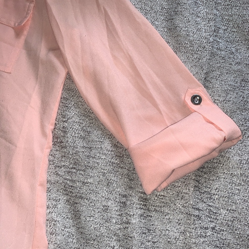 Calvin Klein Light Pink Blouse (XS) - Picture 4 of 12